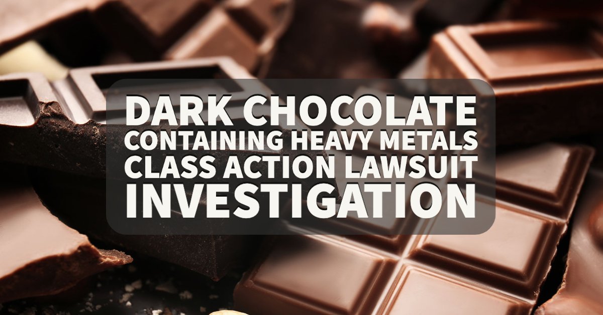 Dark Chocolate Containing Heavy Metals Class Action Lawsuit