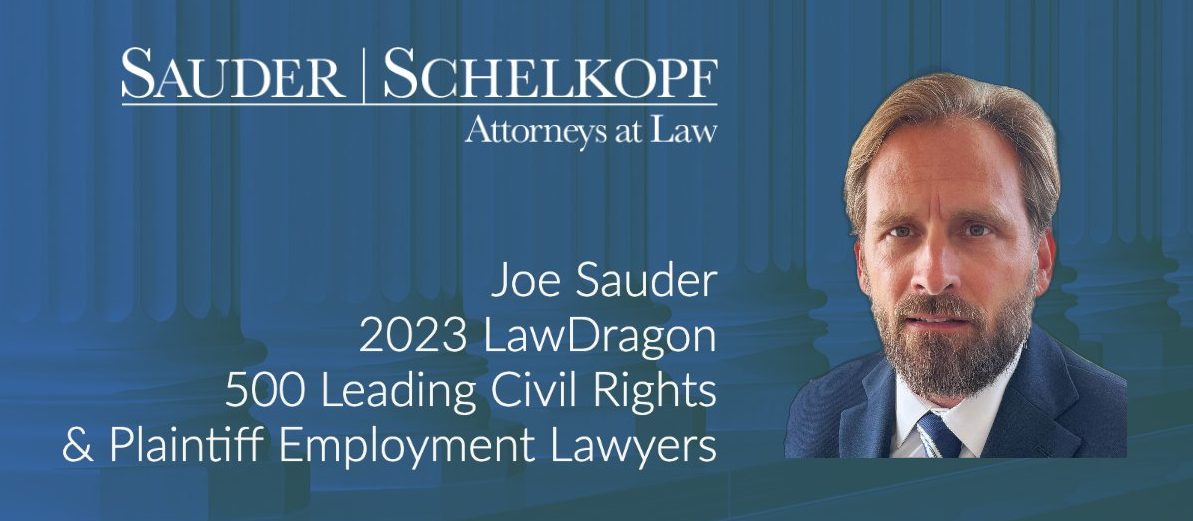 Lawdragon Recognized Joe Sauder on its 500 Leading Civil Rights